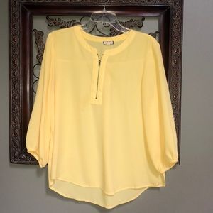 Yellow blouse